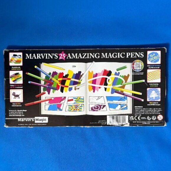 MARVIN'S 25 PACK AMAZING MAGIC PENS / MAGIC ART MAGIC PENS PLUS ERASABLE PENS!! - Picture 5 of 15